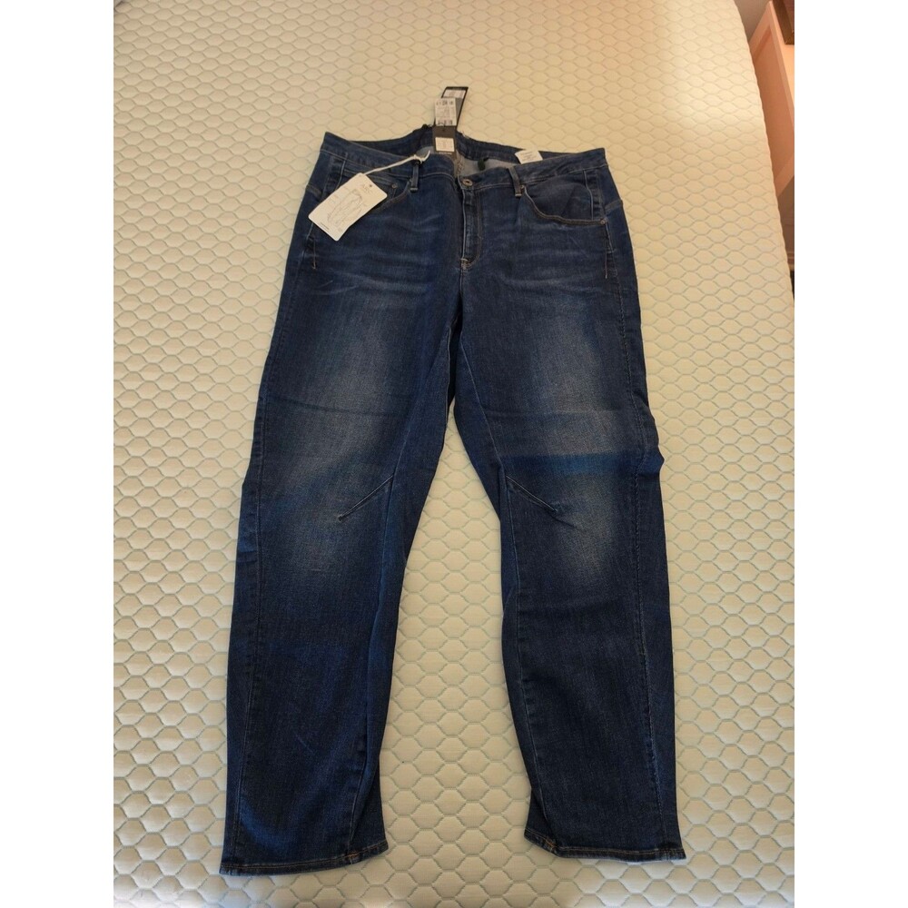 G-Star Raw Arc 3D Low Boyfriend Jeans Womens 35x32 Medium Aged NWT